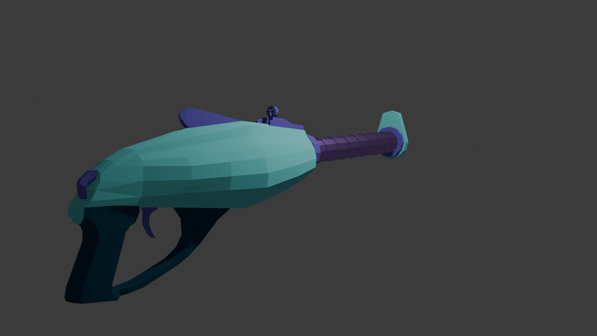 Low Poly Raygun / Freeze Ray | Fab