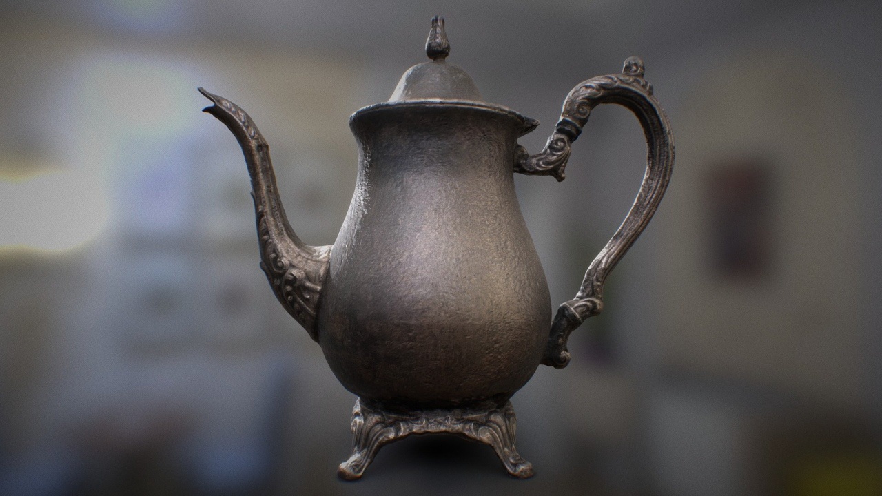 Media 1 for listing Moroccan Tea Kettle