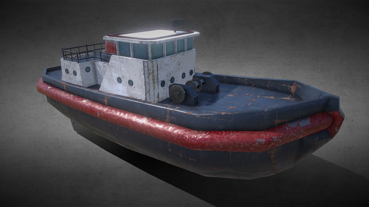 Media 1 for listing Tug Boat Stylized