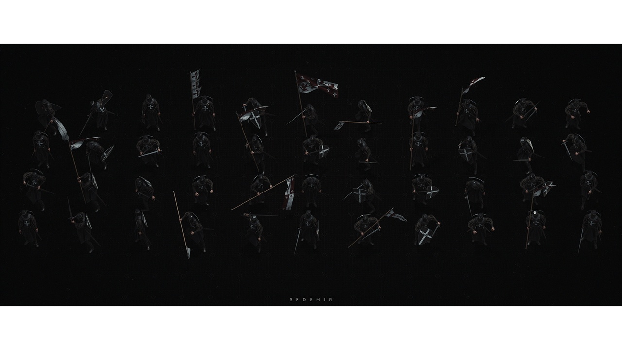 Media 1 for listing Medieval Knight Pack - Kitbash