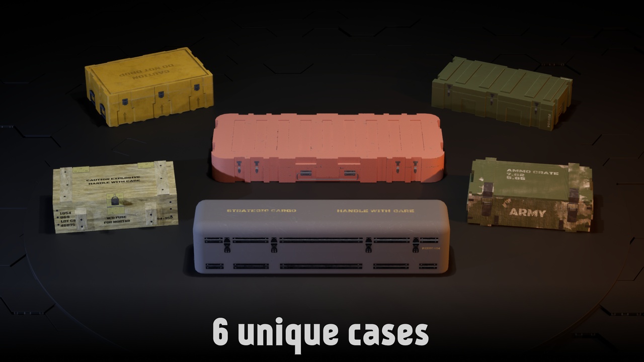 Military Cases Lite 제품 등록을 위한 미디어 1개