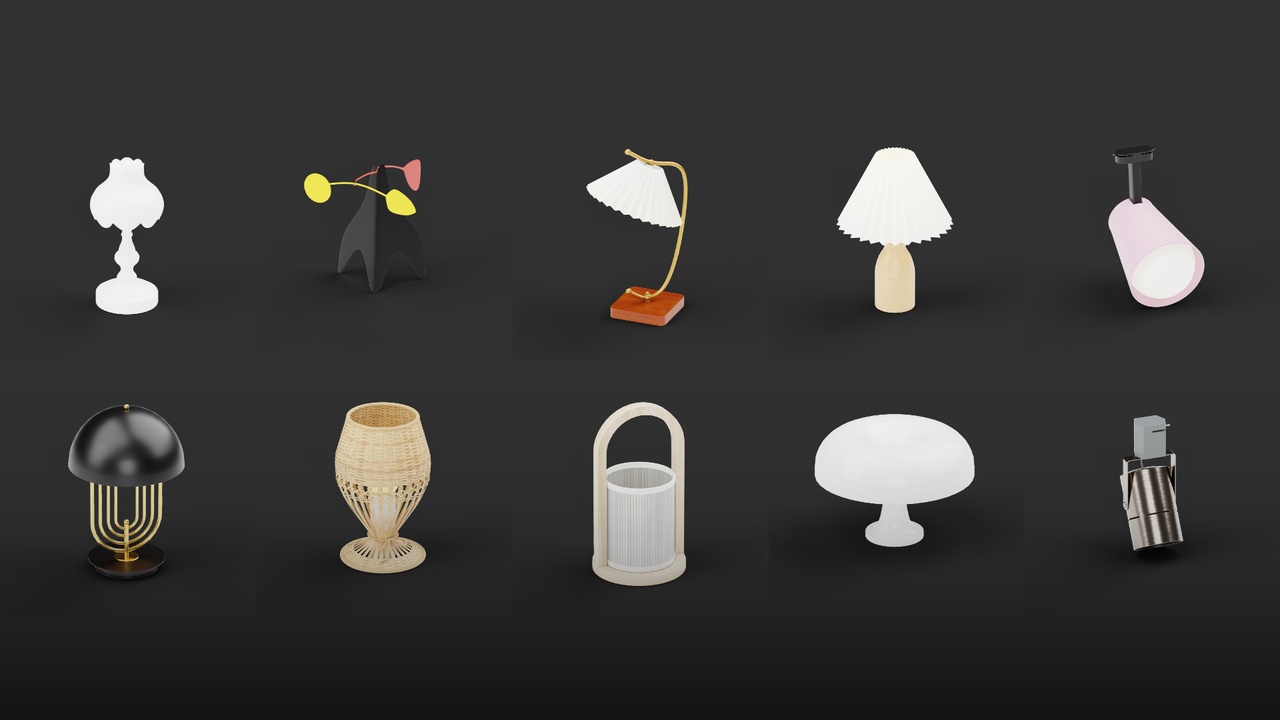 Media 1 for listing 100 Interior Models Pack Vol.27