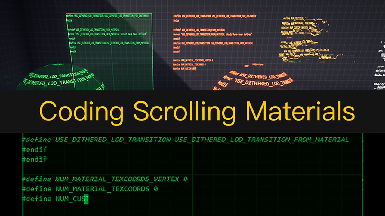 Media 1 for listing Coding Scrolling Materials