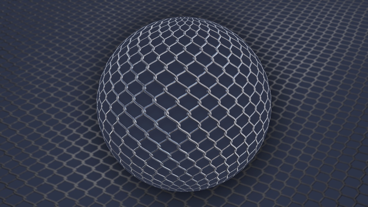 Media 1 for listing Stylized Metal Fence 01A - Material