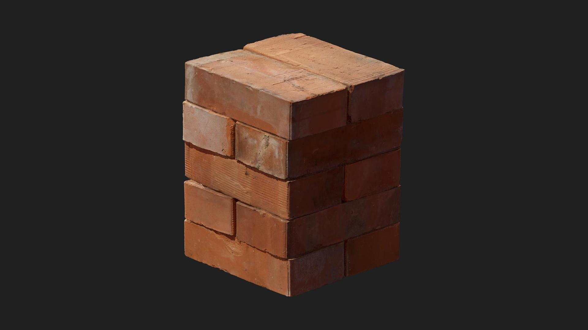 Four Bricks Stacked Bricks | Fab