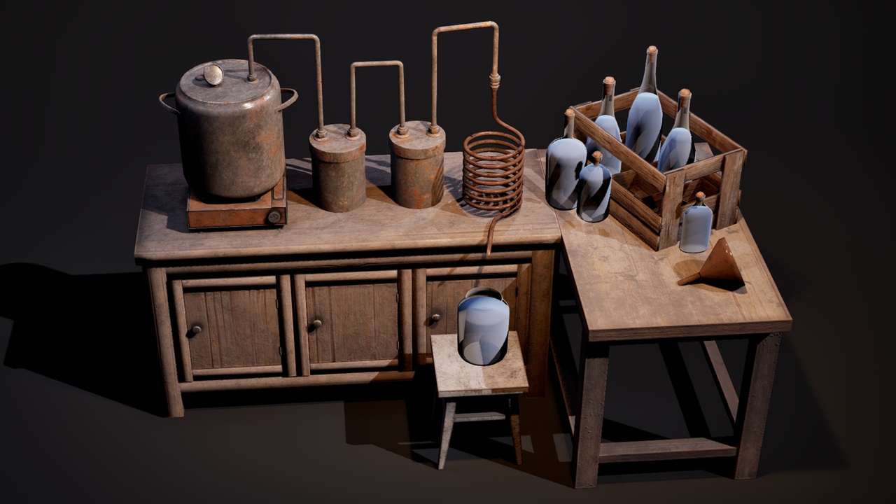 Multimedia 1 dla listy Moonshine Still Set