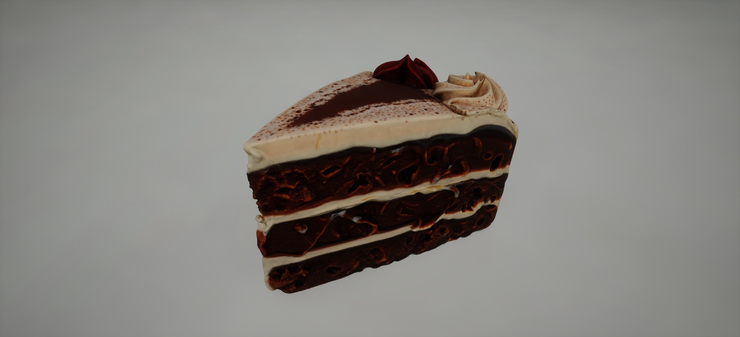 Media 1 for listing Slice Of Chocolate Cake - Food Prop