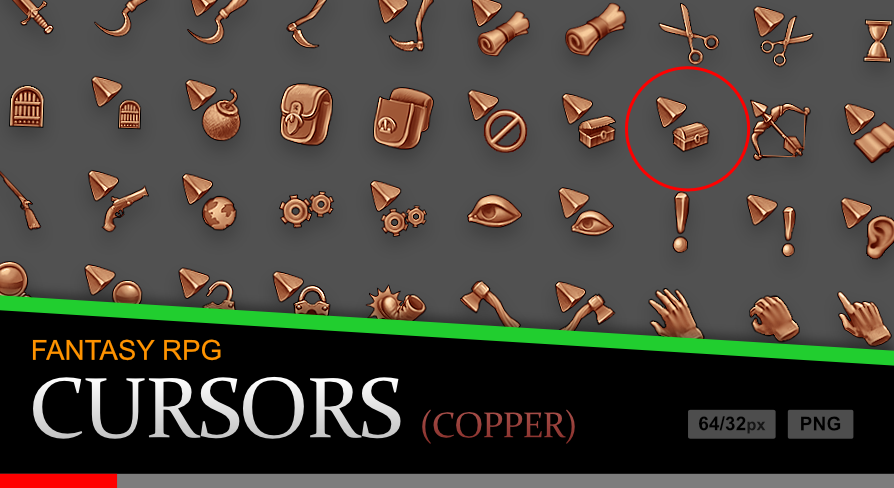 Fantasy RPG Cursors | Fab