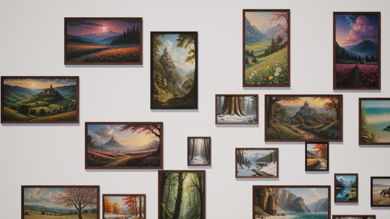 Media 1 for listing 50 Environment Landscape Paintings Vol. 3