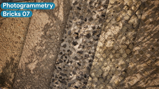 Brick Walls 07 - Scanned Photogrammetry Materials