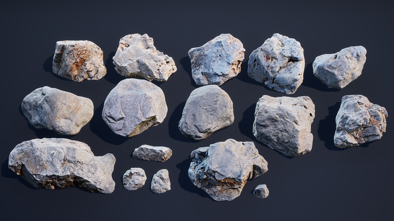 Media 1 for listing Stones and Rocks pack