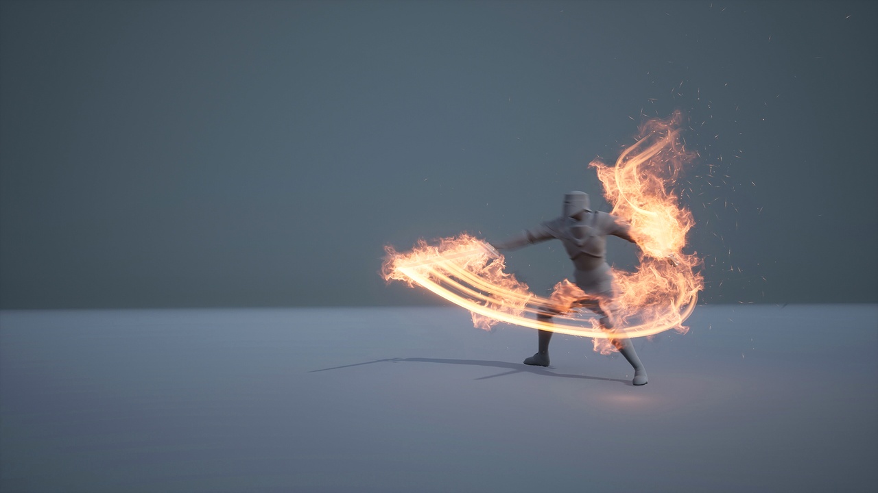 Media 1 for listing Fire Trail Spell VFX
