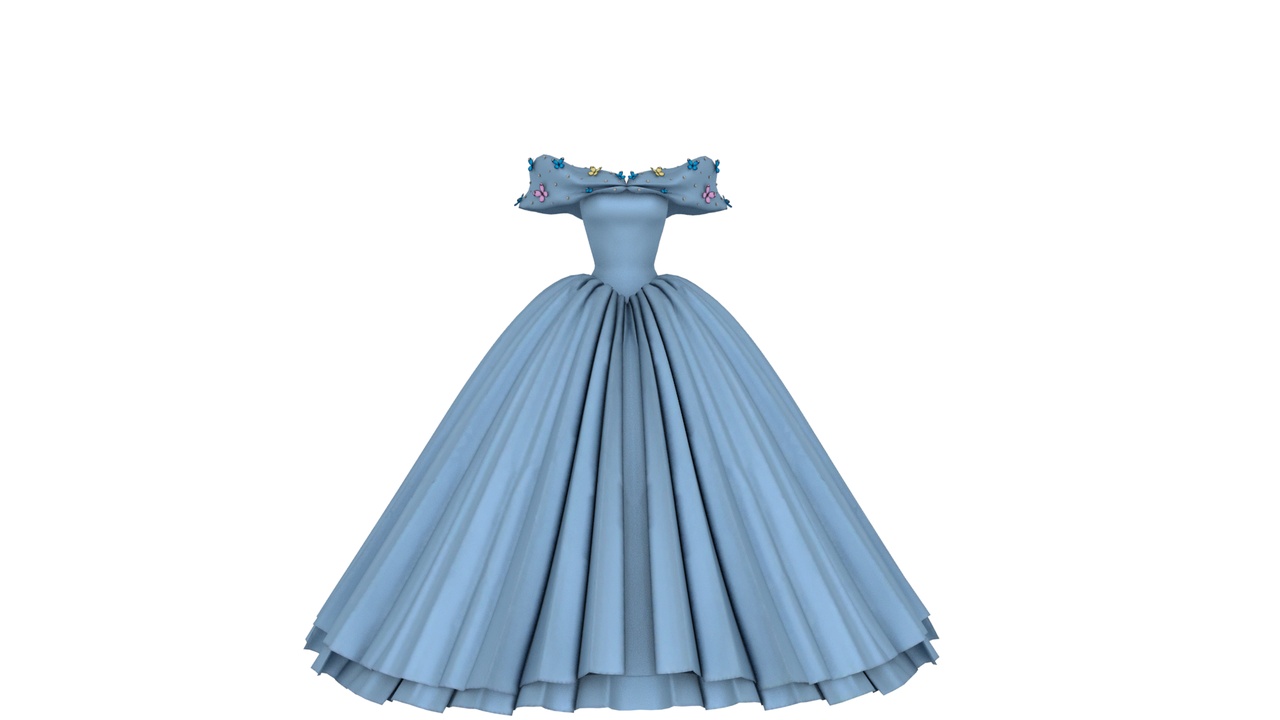 Media 1 for listing Elegant Ball Gown Dress