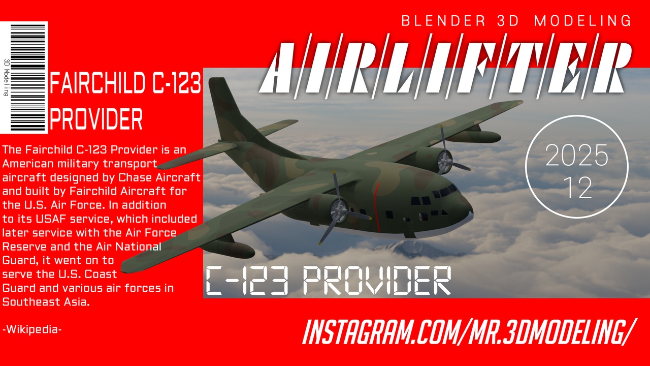Media 1 for listing American Air Force Airlifter Fairchild C-123 Provider