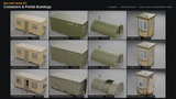 Modular Container Military Military Base & Checkpoint Kit | Fab