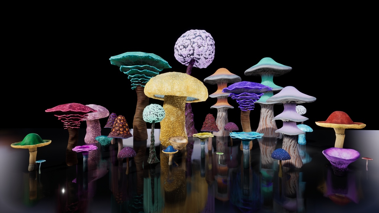 Medium 1 für Eintrag Fantasy Mushrooms