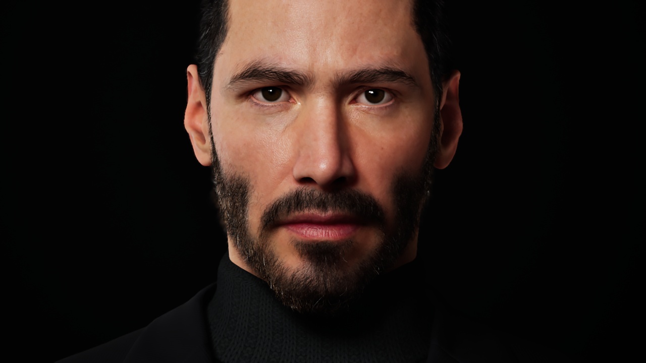 Media 1 for listing Keanu Reeves Alternate Outfit Included | Metahuman
