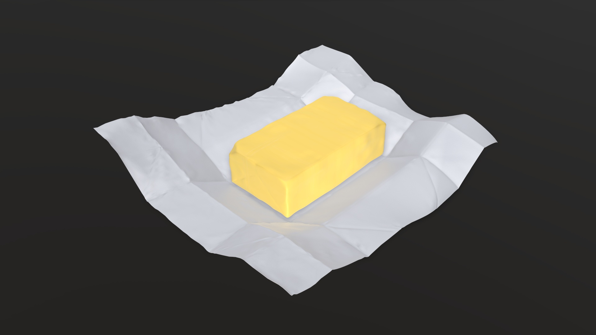 Butter with paper on ground | Fab