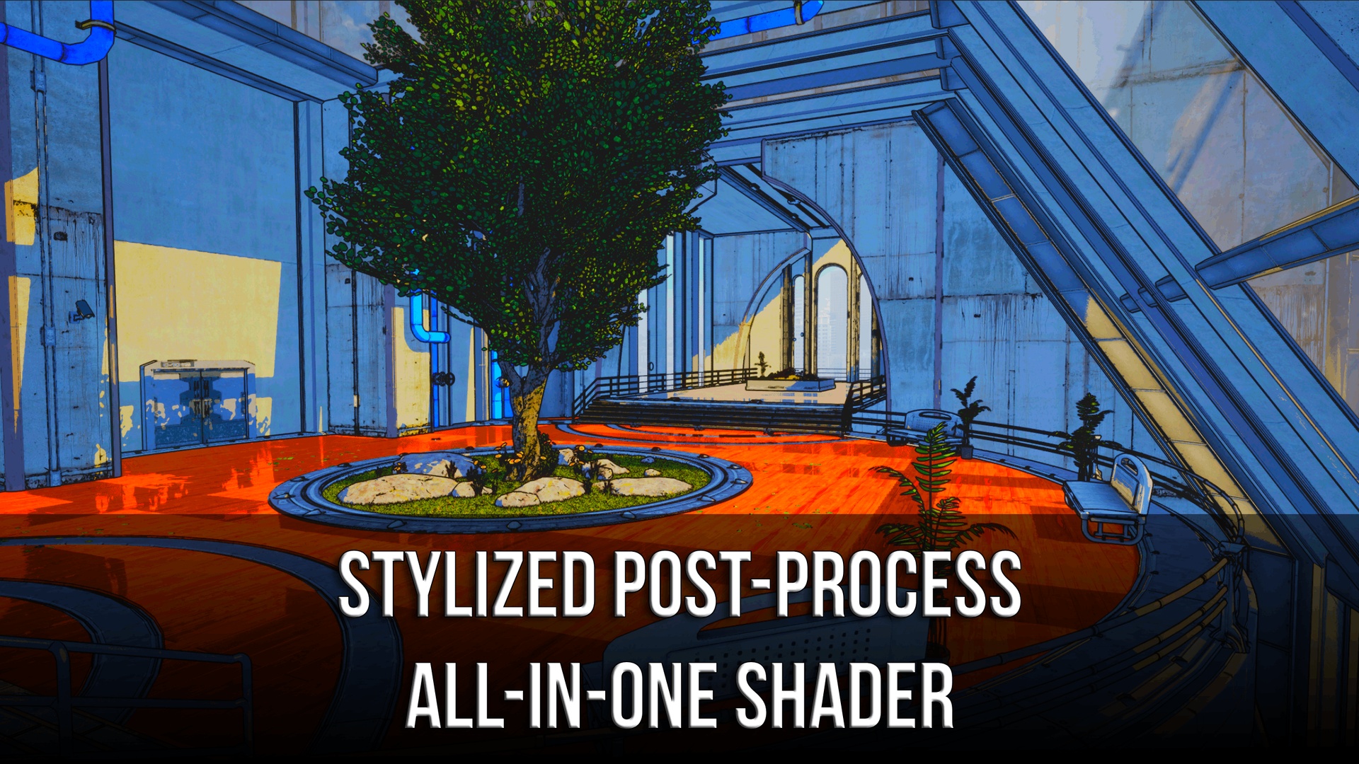 Media 1 for listing Stylized Post-Process All-in-One Shader Pack