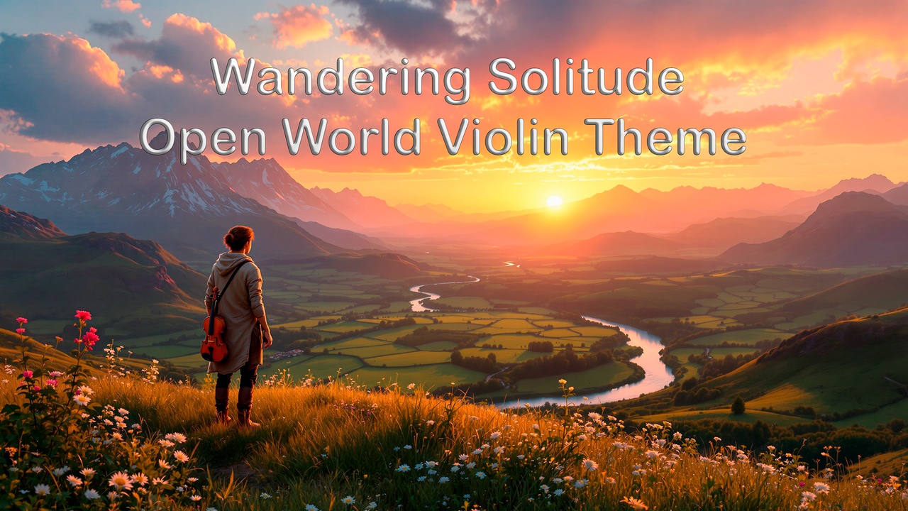 Media 1 for listing Wandering Solitude – Open World Violin Theme