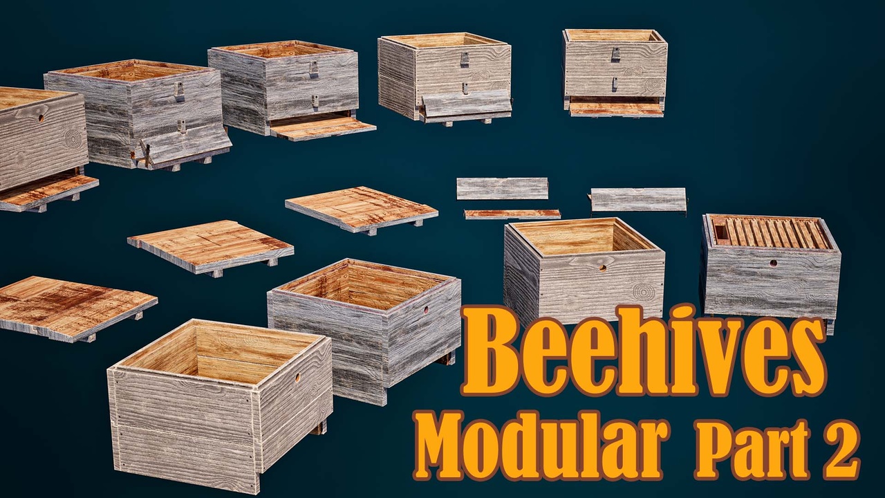 Media 1 for listing Beehives Modular Part 2