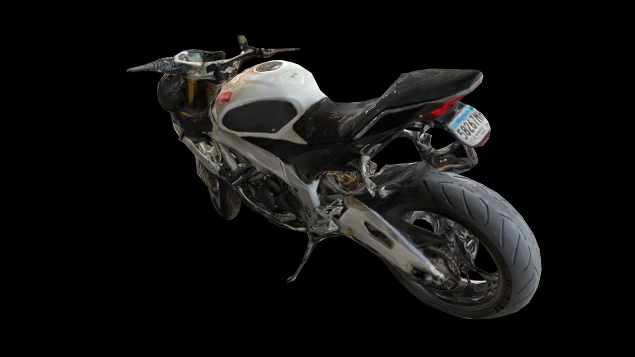 Media 1 for listing Motorcycle Photoscan LOWPOLY