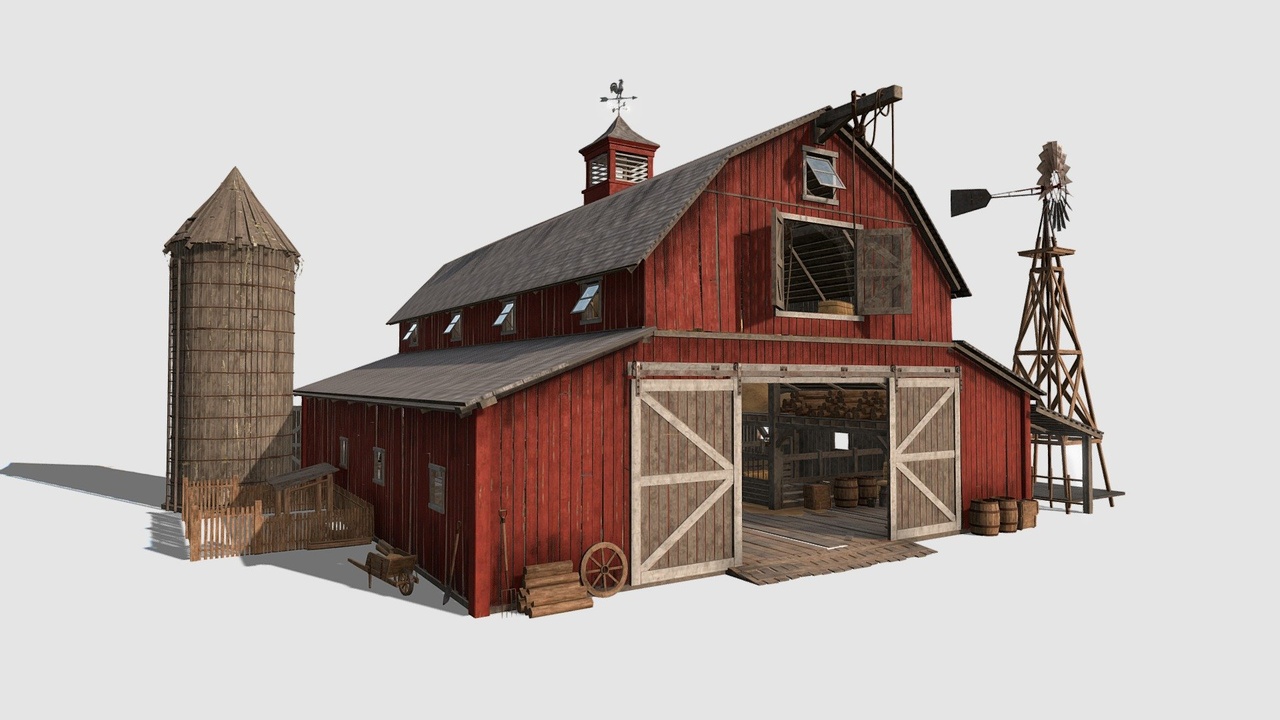 Media 1 for listing Old Hybrid Barn Collection