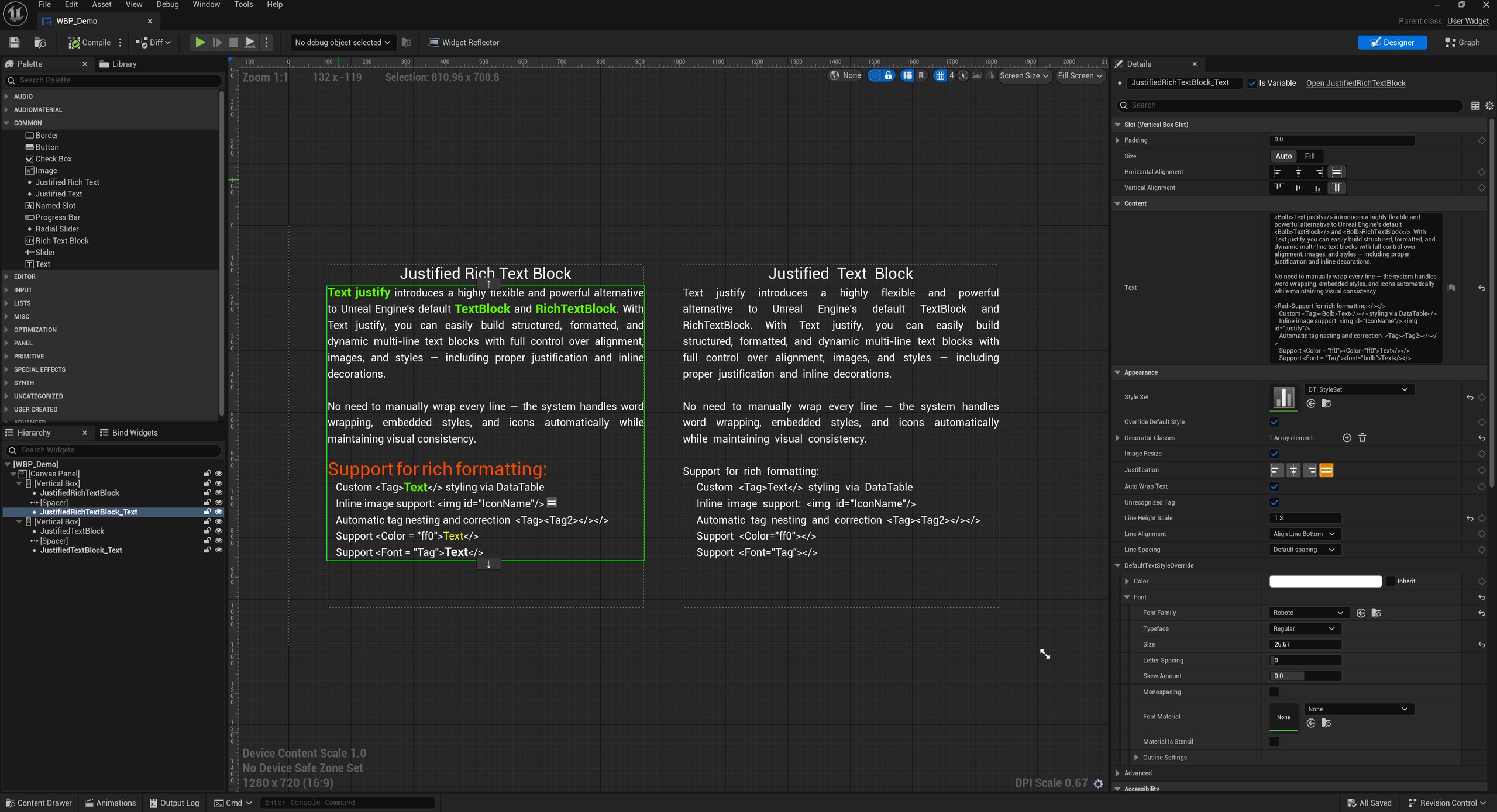 Media 1 for listing Text Justify