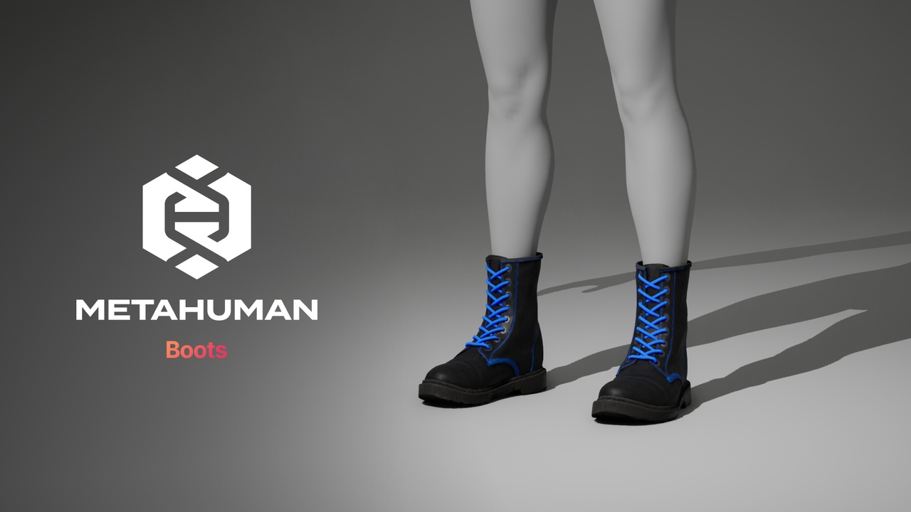 Media 1 for listing MetaHuman Boots