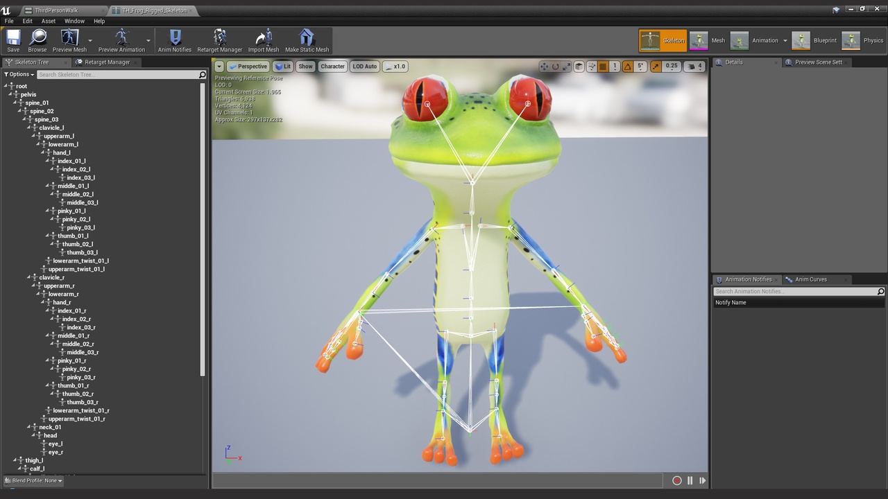 Media 1 for listing Toon Humanoid Frog