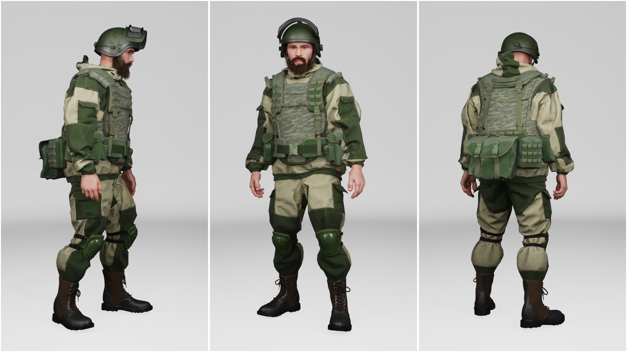 Media 1 for listing Russian Aggressor Configurator. Metahuman Compatible