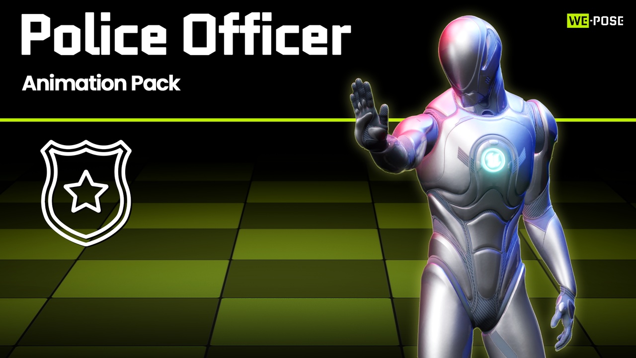 Media 1 for listing Police Officer Animations