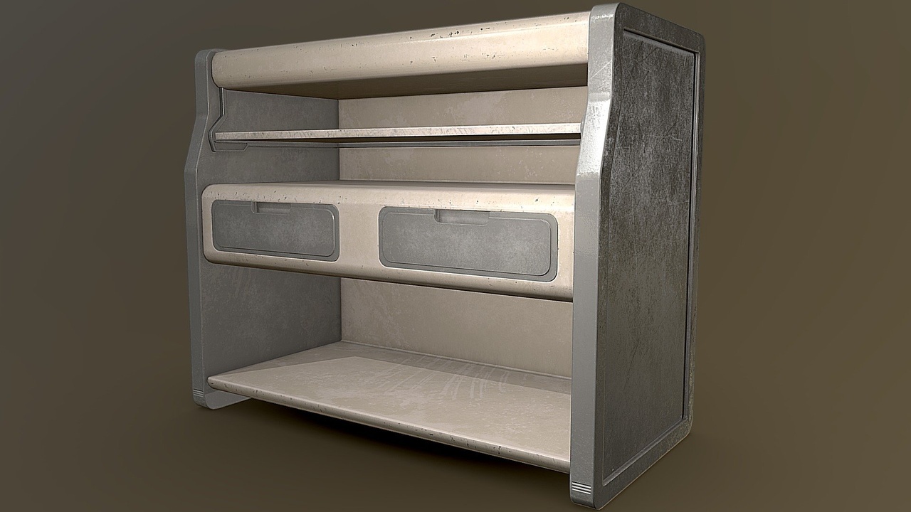 Media 1 for listing Metal Cabinet - Cream
