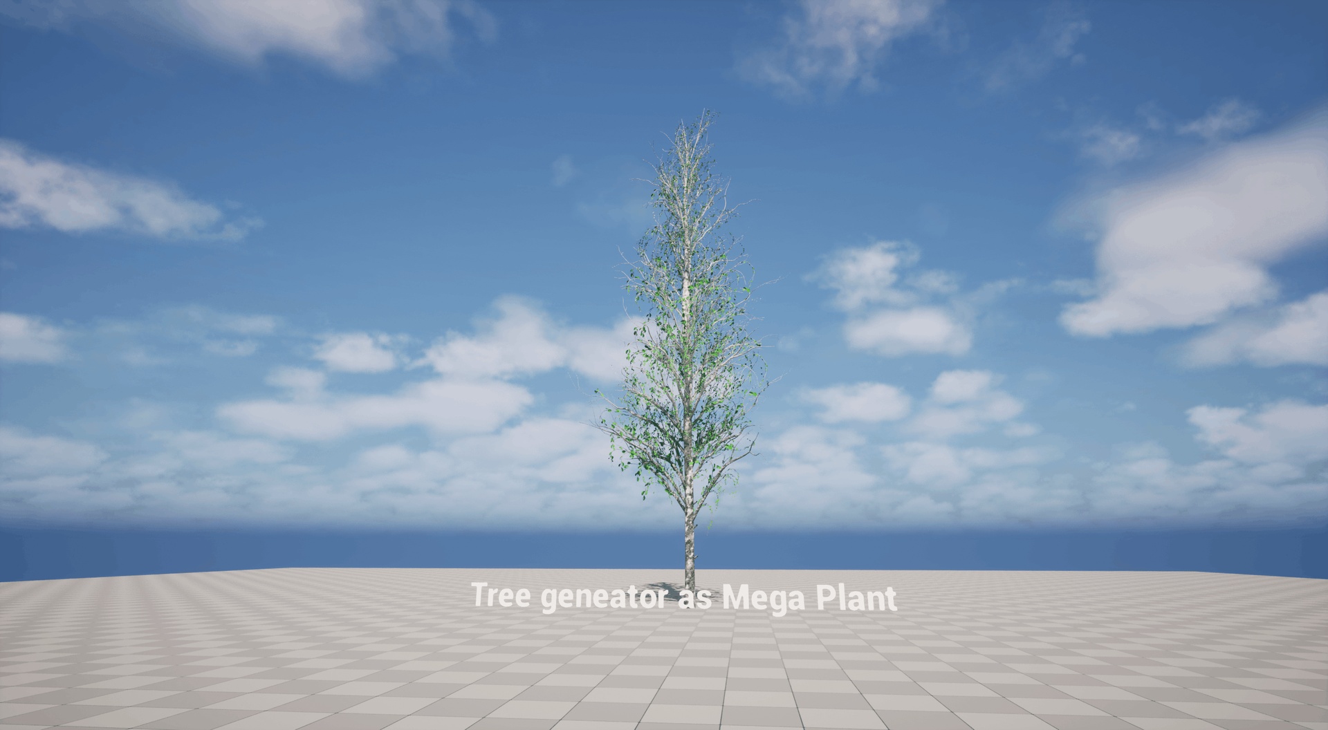 Media 1 for listing TreeGenerator Importer for Unreal and Unity