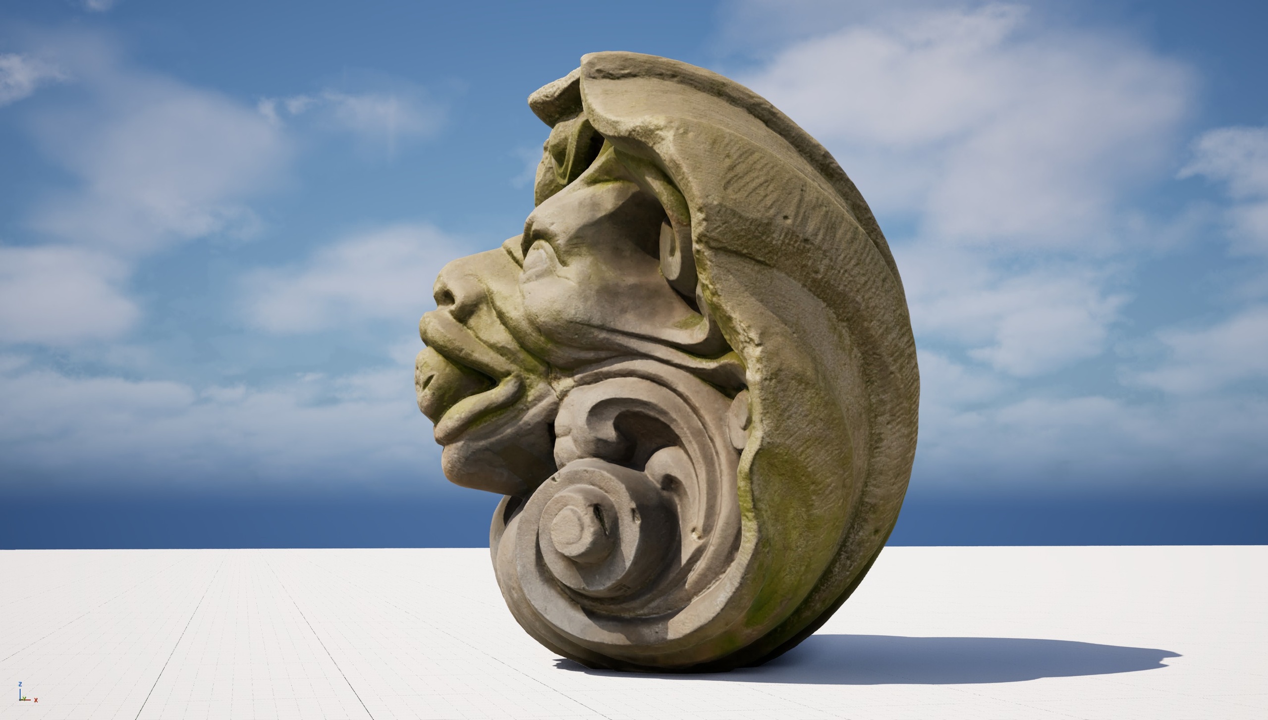 Media 1 for listing Shell Demon Sculpture A