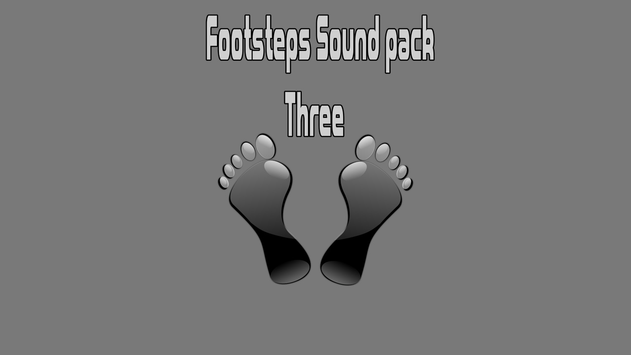 Media 1 for listing Footsteps Sound Pack Three