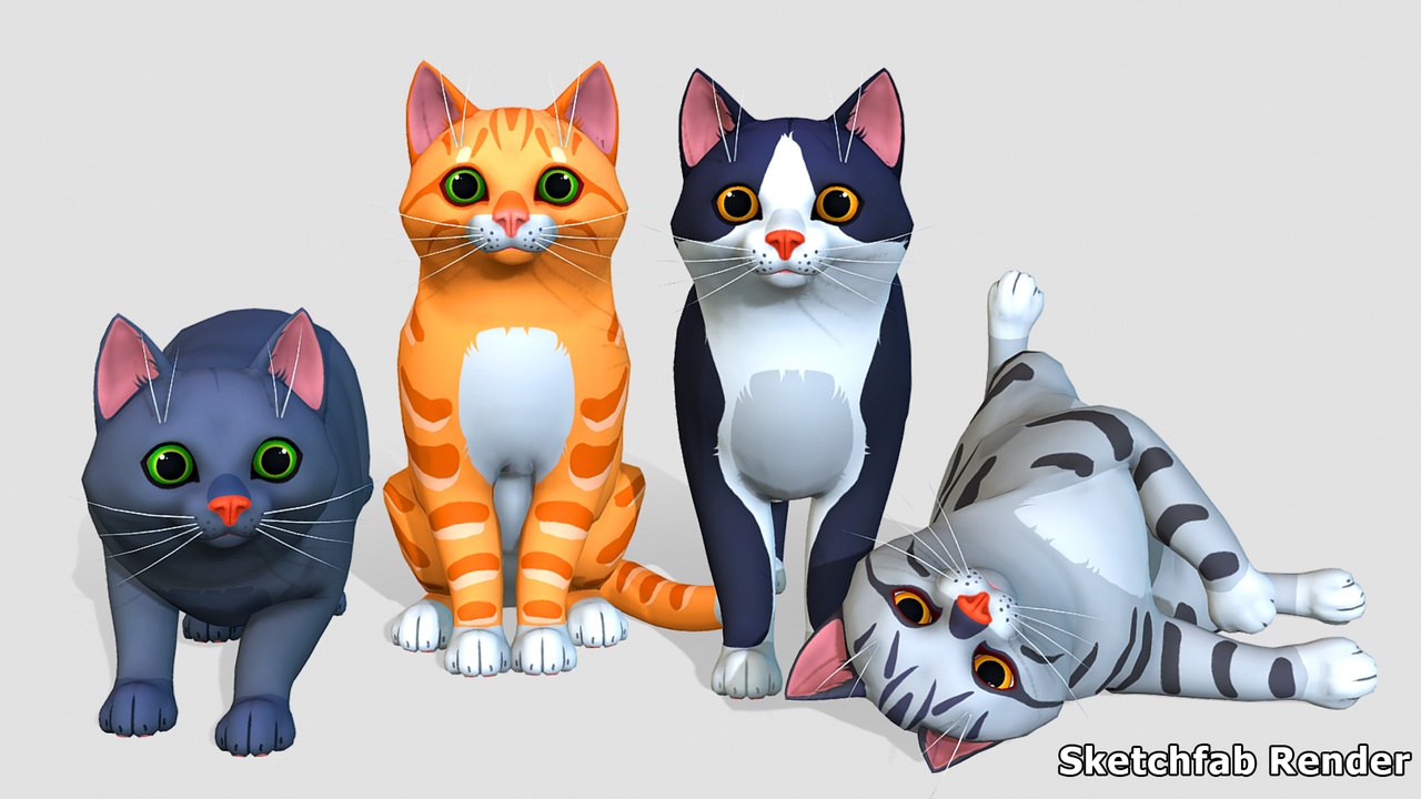 Media 1 for listing Toon Cats pack