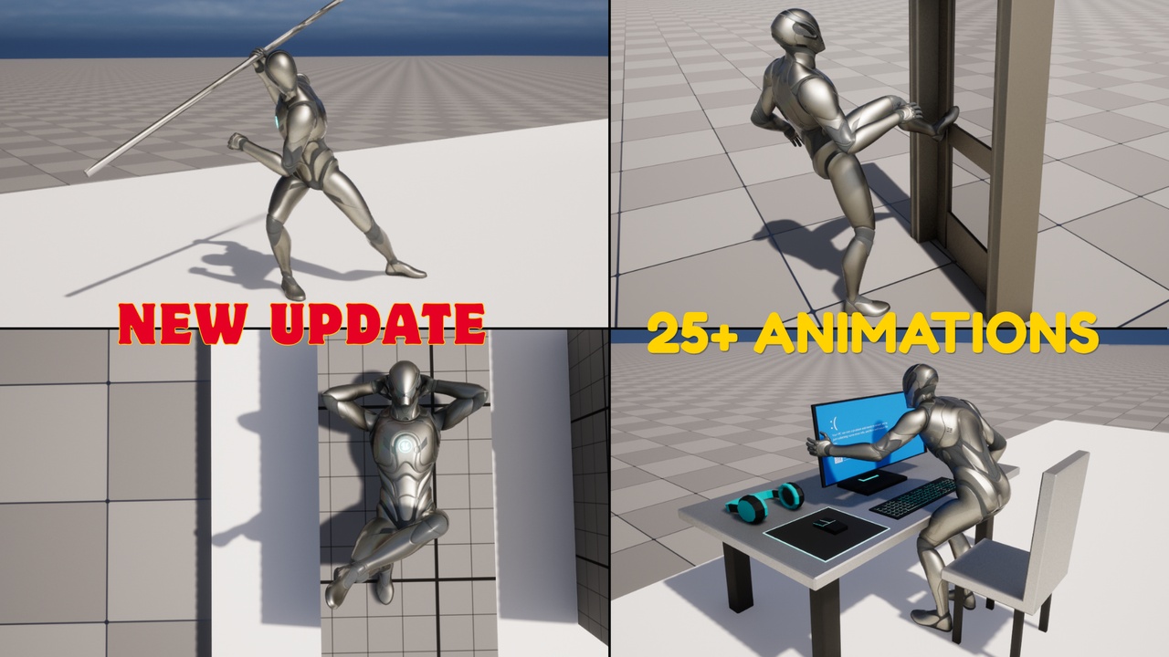 Mídia 1 do anúncio Free Animation Library