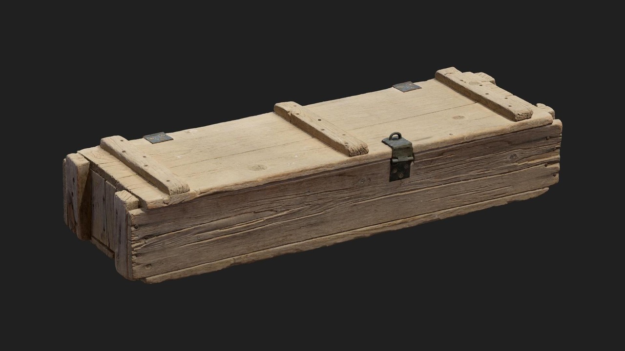 Media 1 for listing Wooden Ammo Box