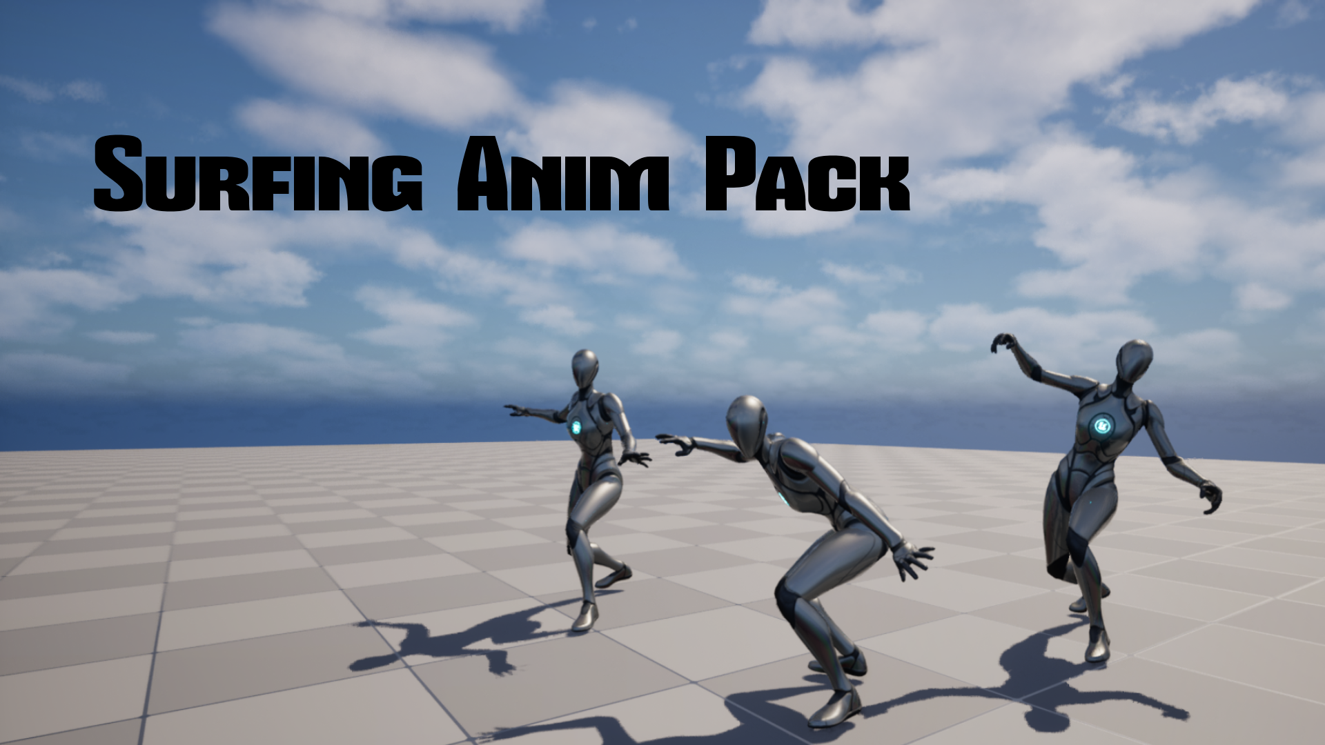 Surfing Anim Pack | Fab