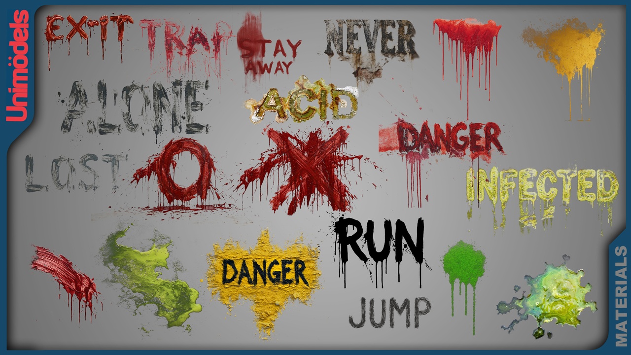 Media 1 for listing Decals of Paint Blood Acid Vol. 1