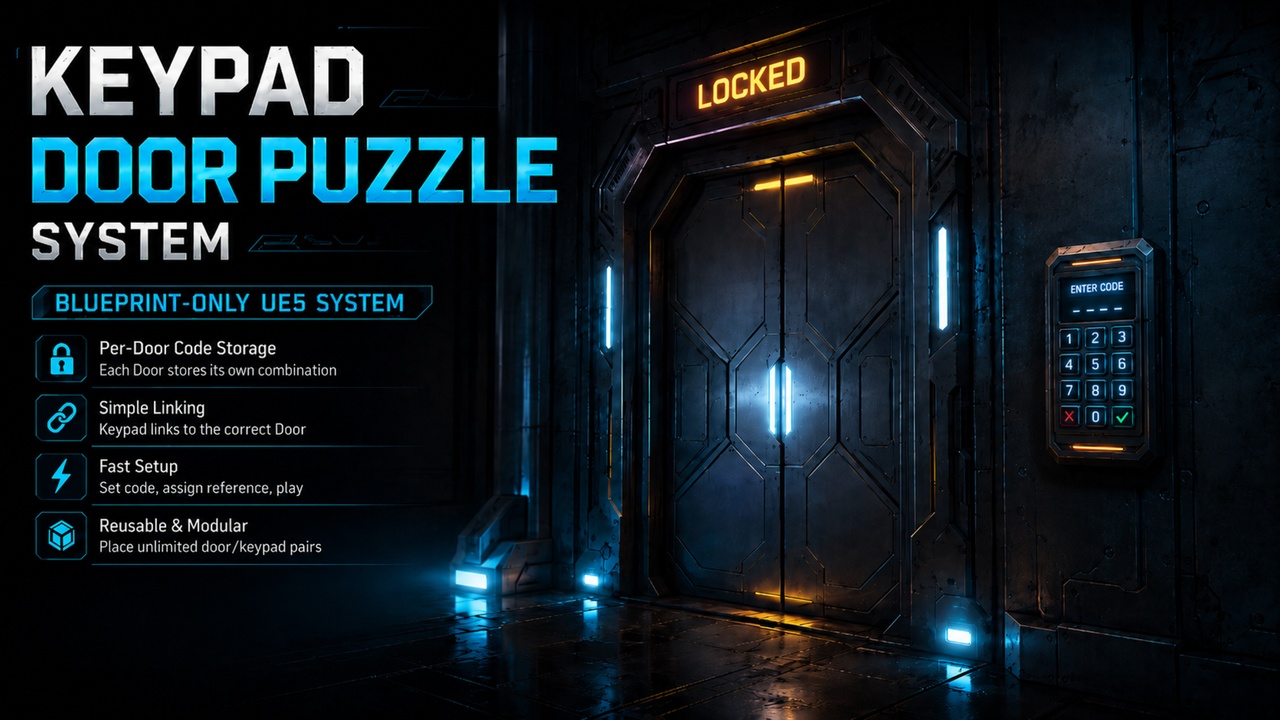 Media 1 for listing Keypad Door Puzzle System