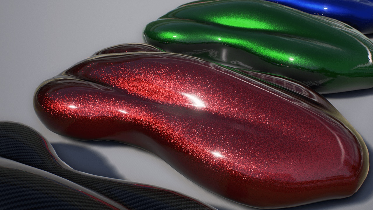 Media 1 for listing Dynamic Car Paint Material System