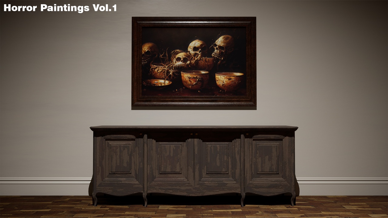 Media 1 for listing Horror Paintings Vol. 1