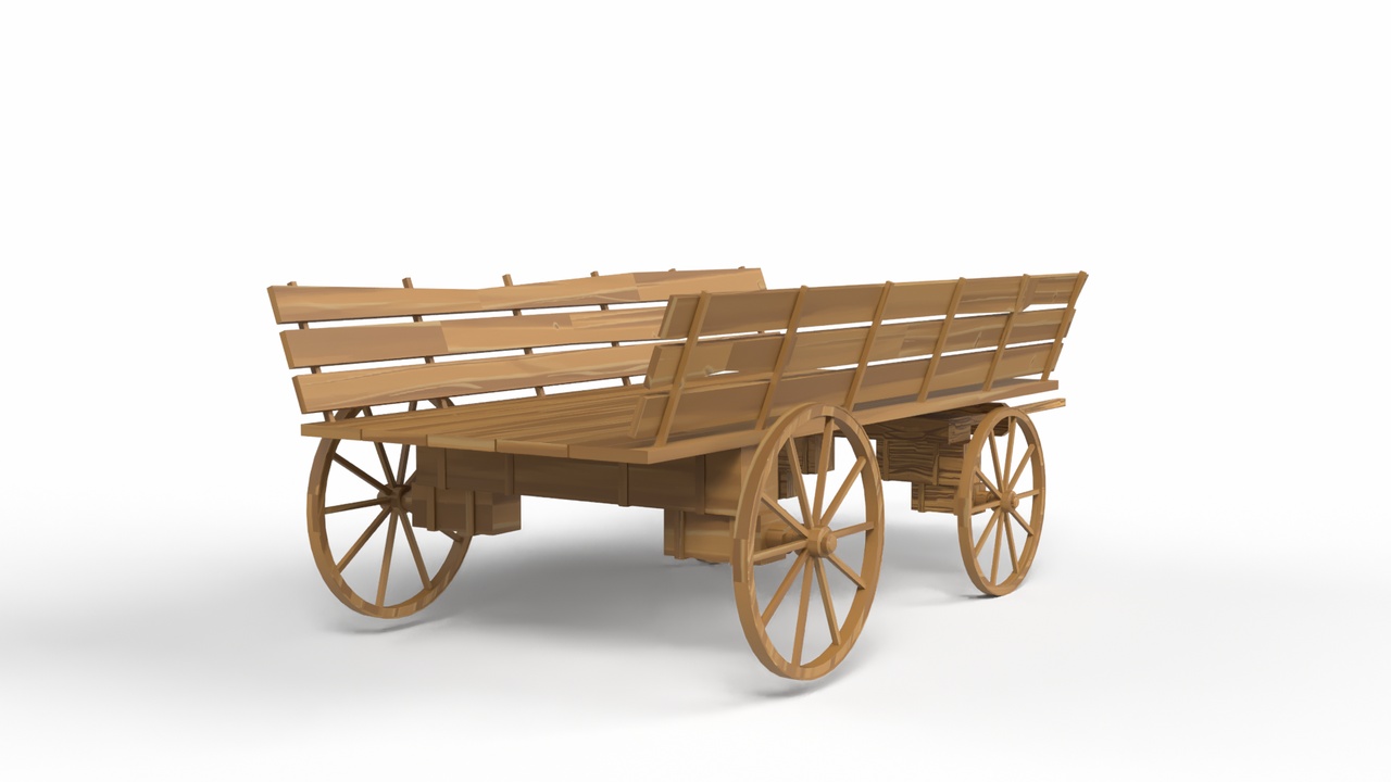 Media 1 for listing Medieval Wagon