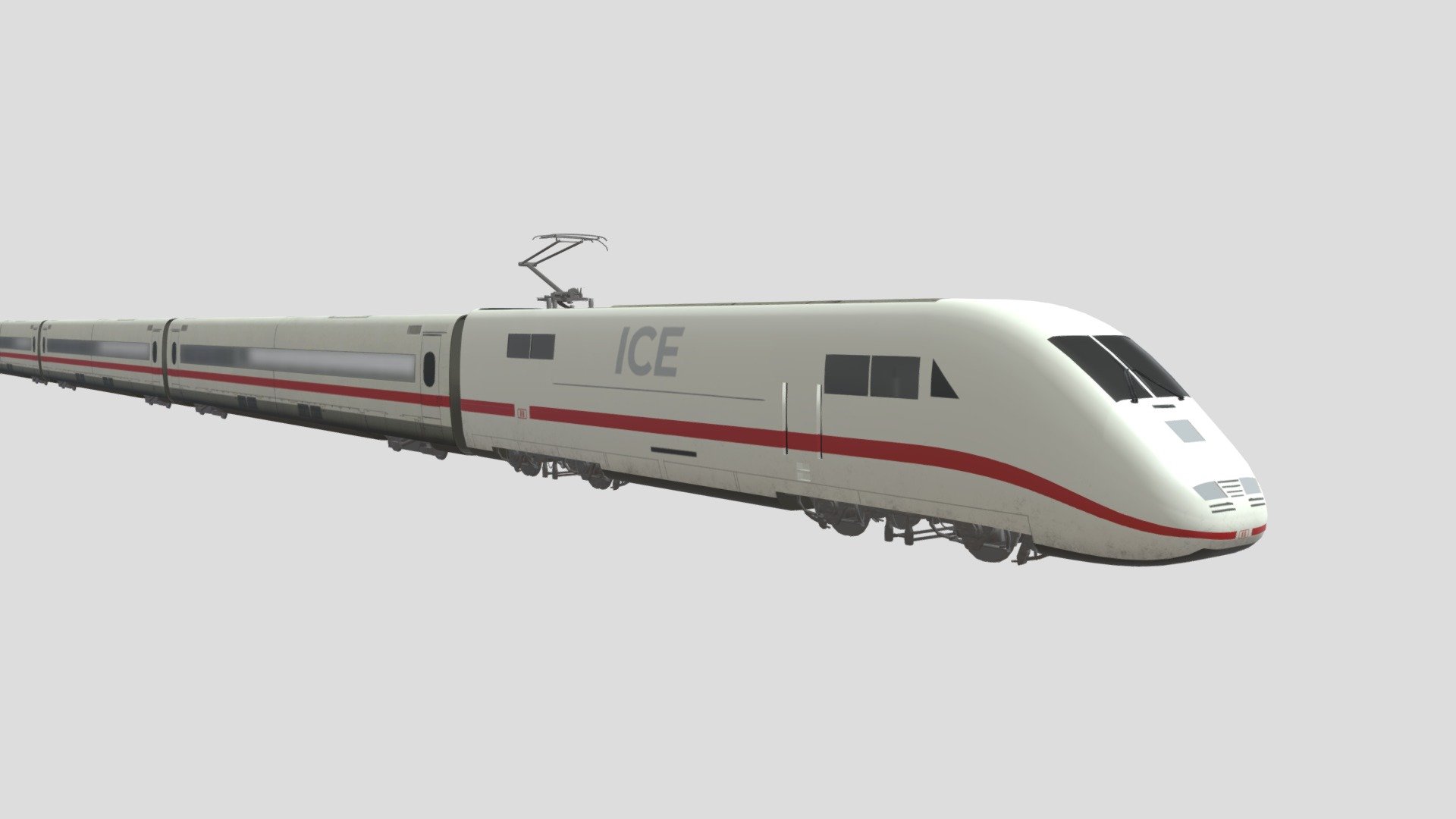Electric Train ICE-1 | Fab