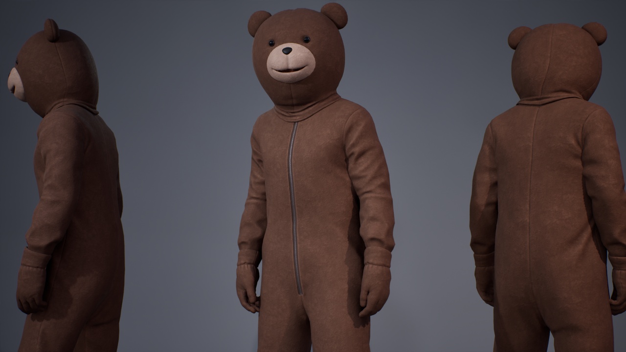 Media 1 for listing Bear Costume Man