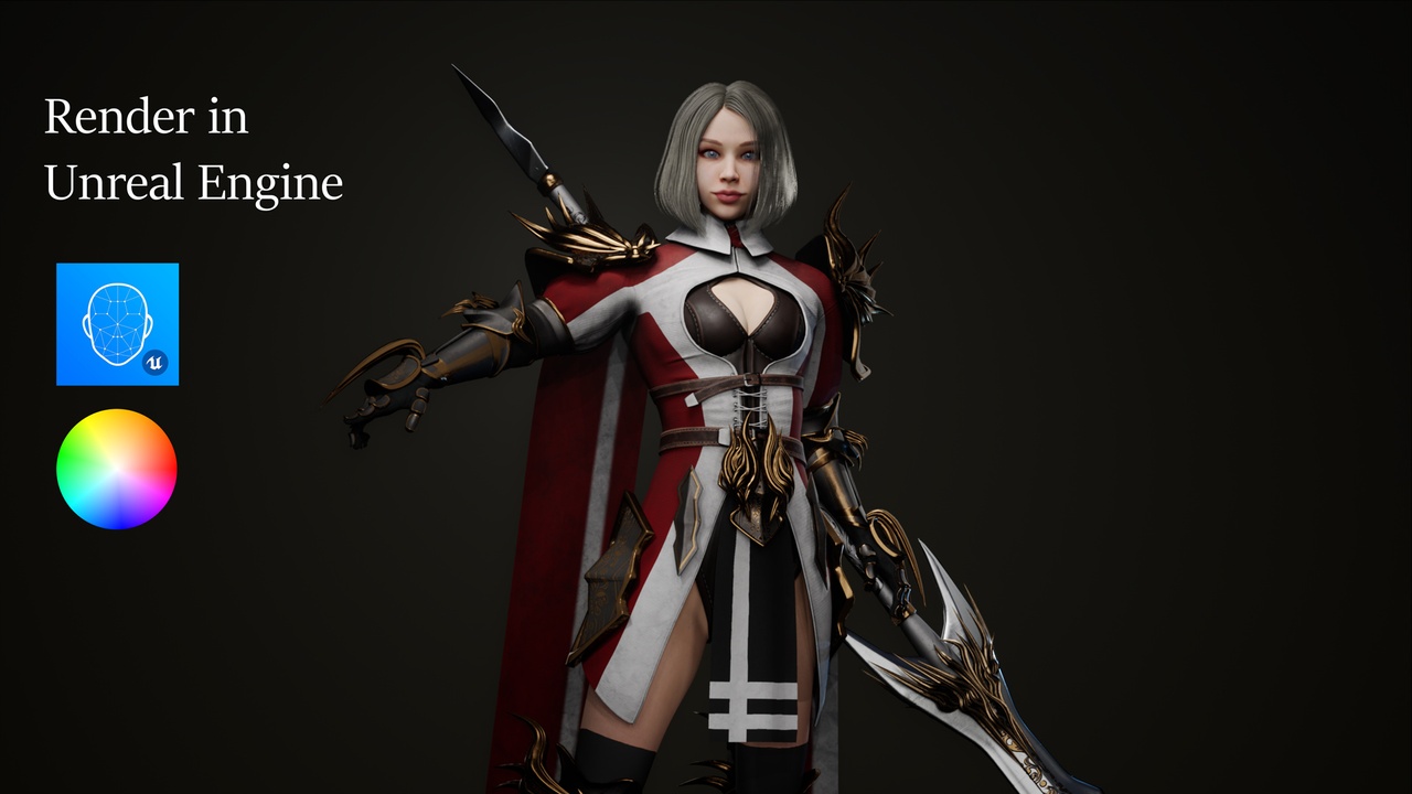 Media 1 for listing Knight Girl Lily