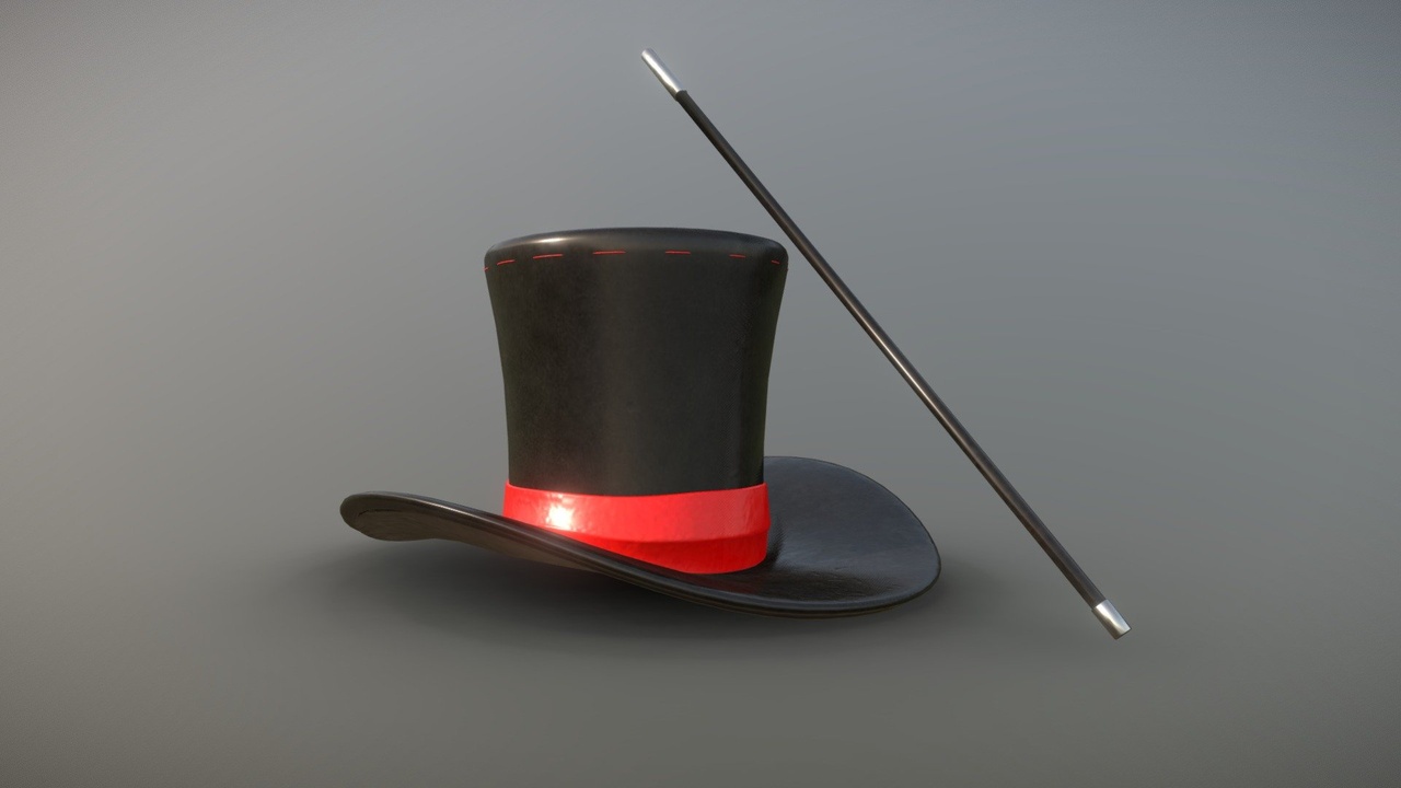 Media 1 for listing Magic Hat with Stick