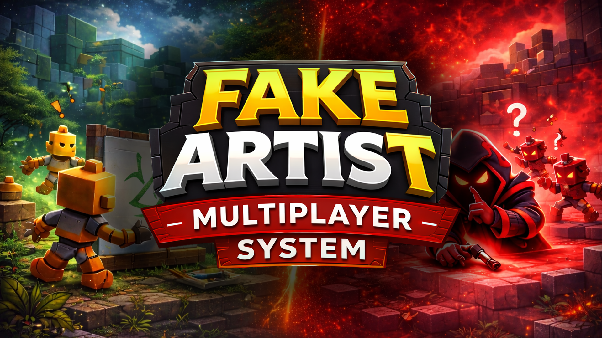 MaskGame – Multiplayer Drawing Deduction System | Fab